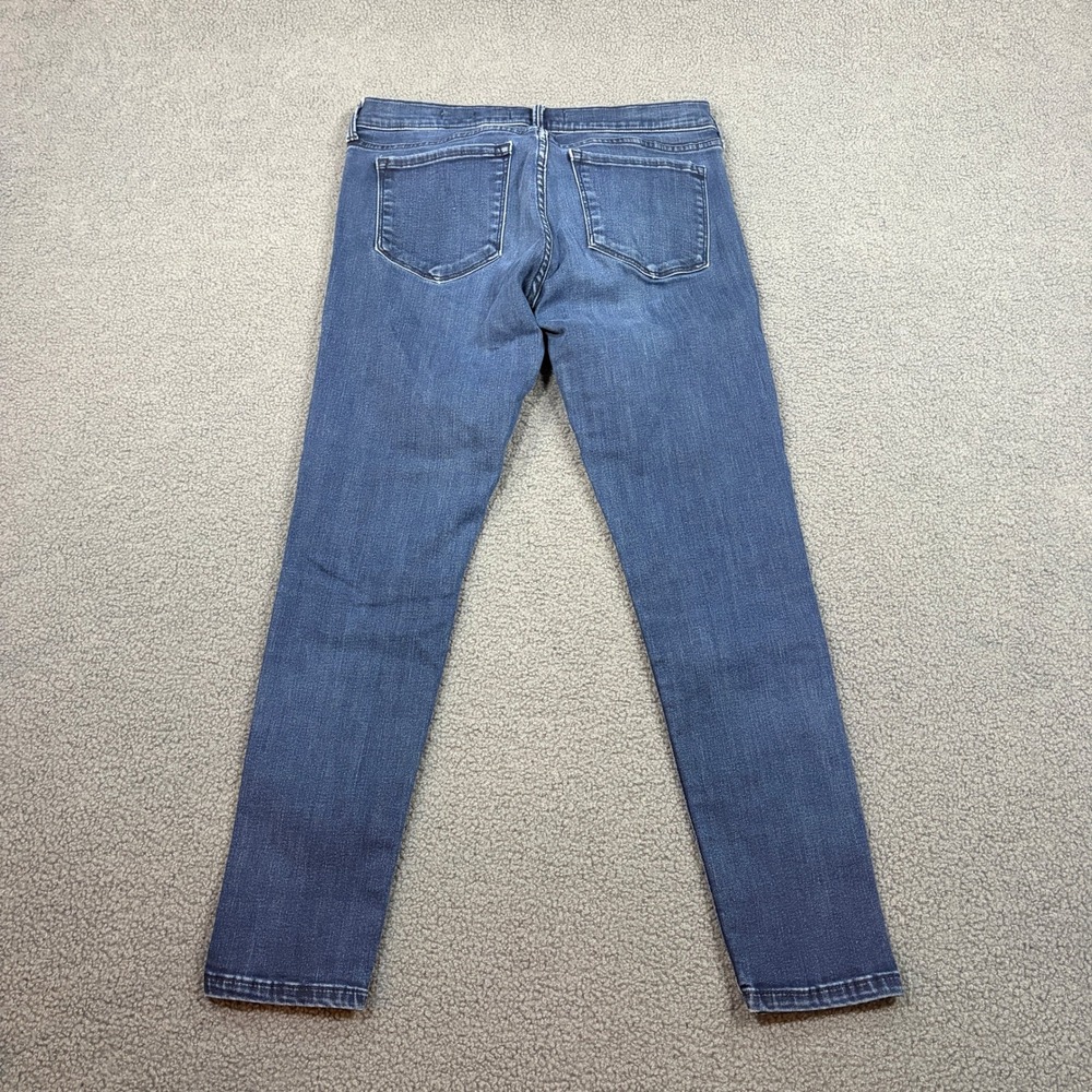 Banana Republic Jeans Womens 28 Blue Skinny Ankle Premium Denim Stretch Slim Fit - Picture 7 of 9